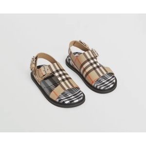 Authentic Burberry unisex sandals